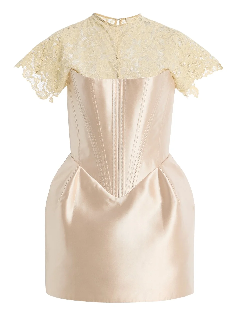 Exclusive Catalina Satin Mini Dress Exclusive Catalina Satin Mini Dress