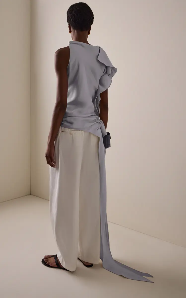 Kallmeyer Exclusive Elif Asymmetric Draped Satin Top | Thumbnail 5 Kallmeyer Exclusive Elif Asymmetric Draped Satin Top | Thumbnail 5