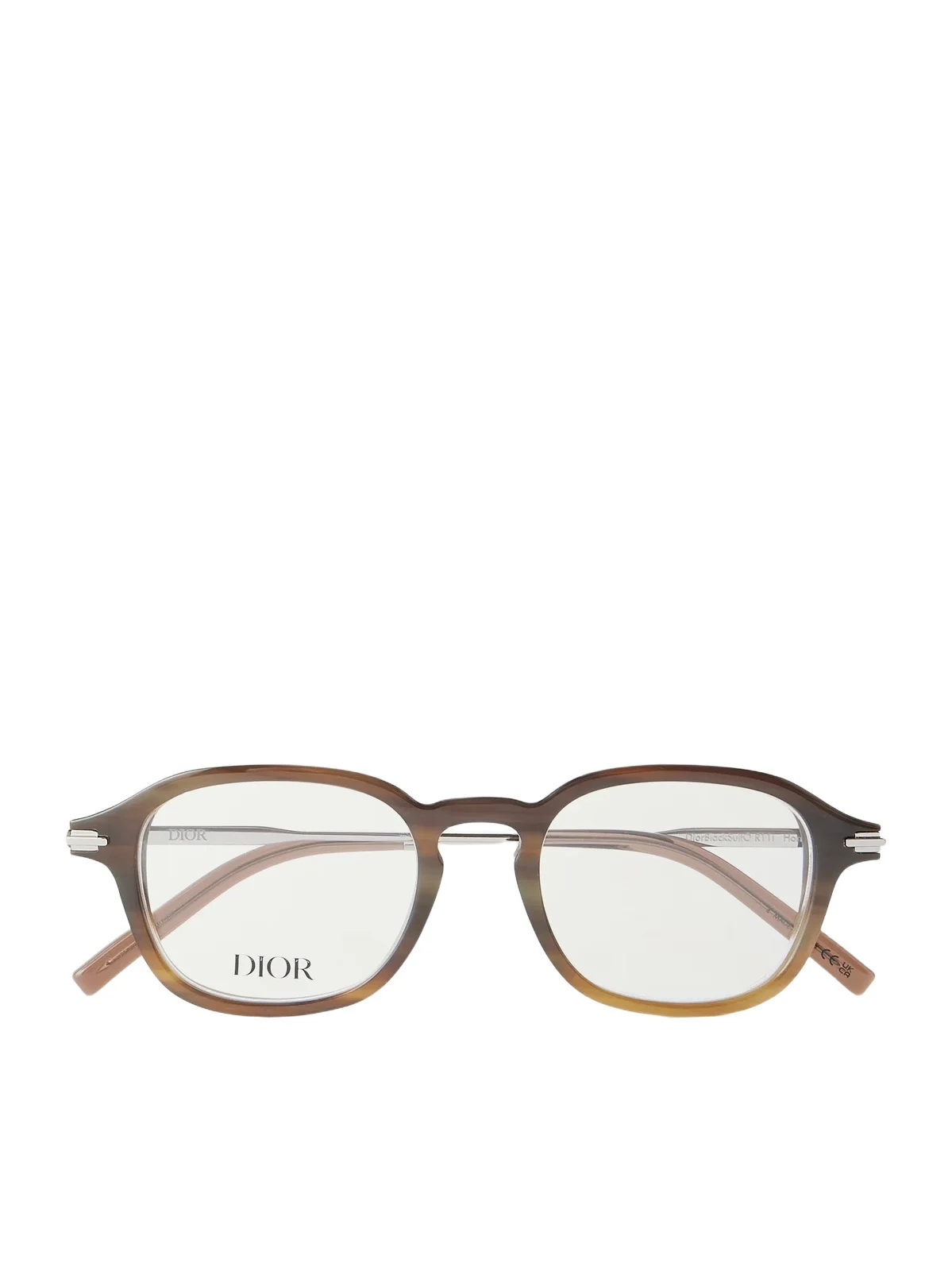 DIOR Eyewear DiorBlackSuitO R11I Geometric Acetate Glasses - Men