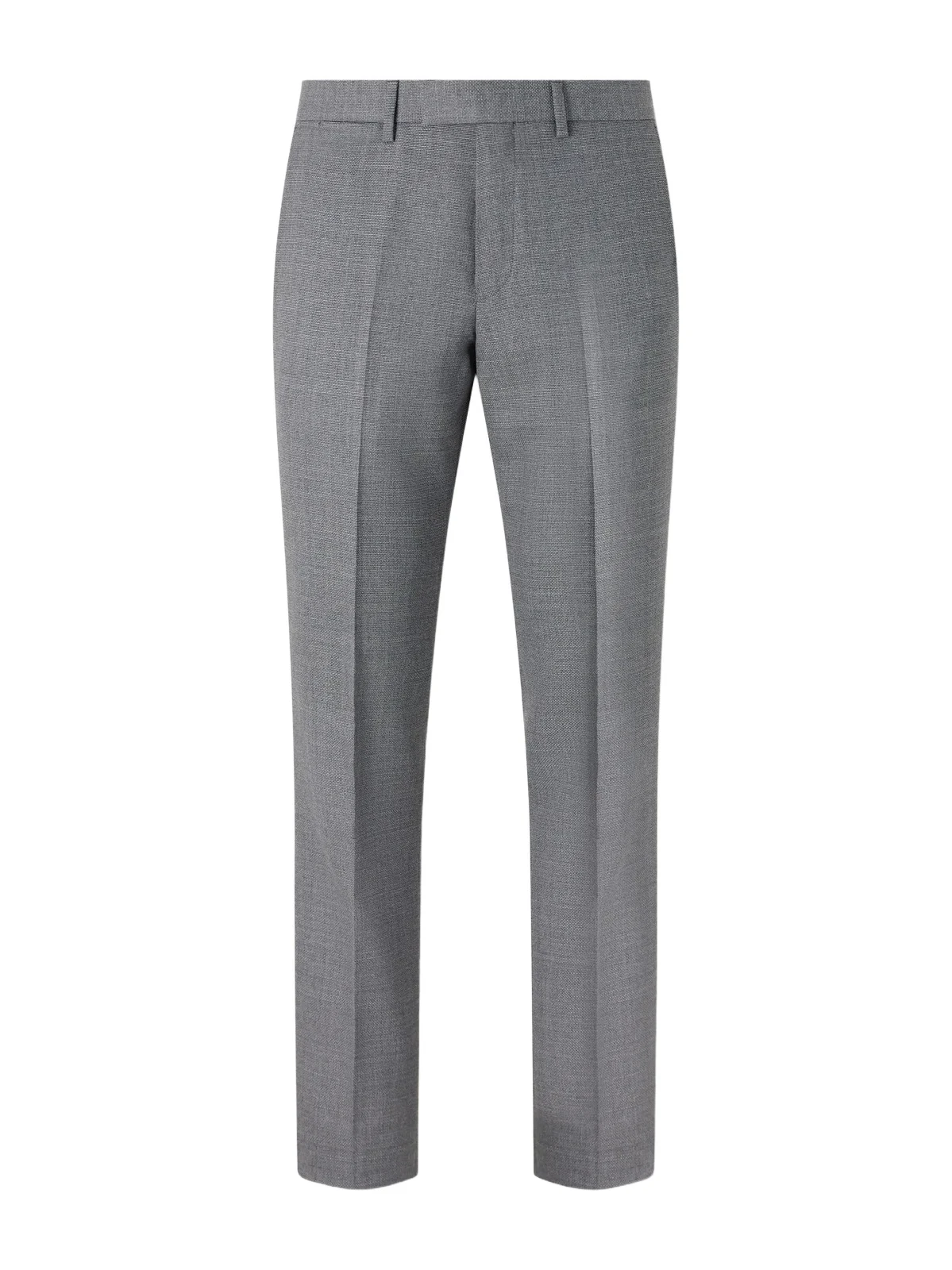 Slim-Fit Wool-Hopsack Suit Trousers - Men Slim-Fit Wool-Hopsack Suit Trousers - Men