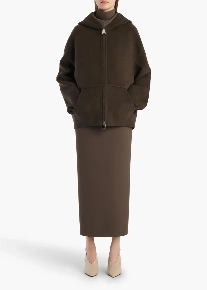 Khaite Winton Skirt In Clove | Thumbnail 2 Khaite Winton Skirt In Clove | Thumbnail 2