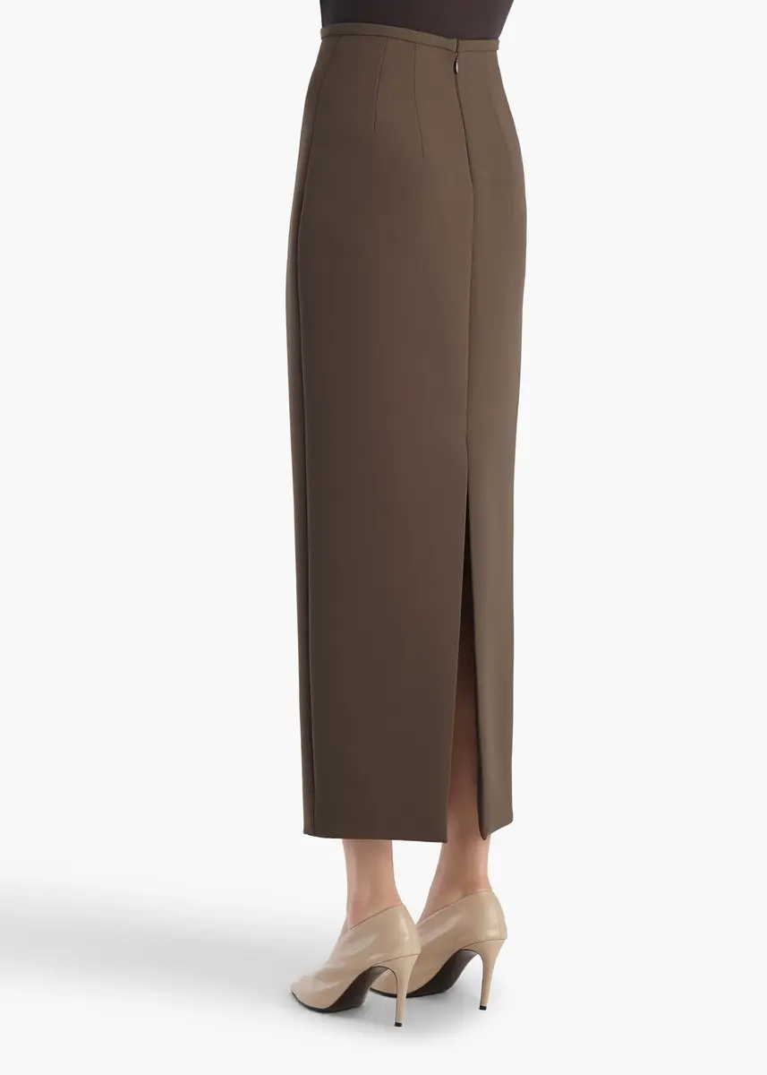 Khaite Winton Skirt In Clove | Thumbnail 4 Khaite Winton Skirt In Clove | Thumbnail 4