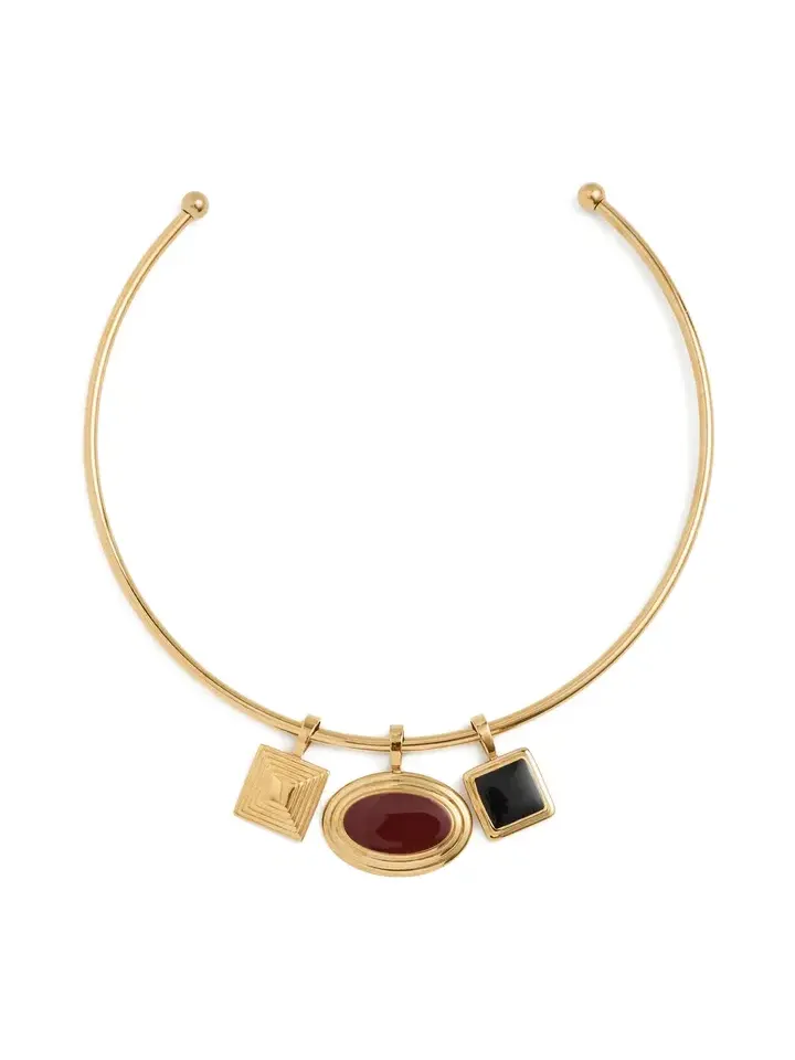 Solene Choker Bundle Gold Gold Solene Choker Bundle Gold Gold