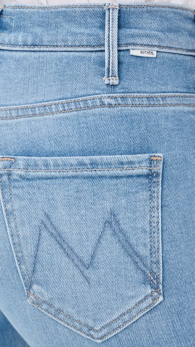 Mother The Hustler Roller Sneak Jeans | Thumbnail 6 Mother The Hustler Roller Sneak Jeans | Thumbnail 6
