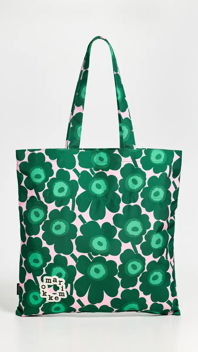 Marimekko Metka Mini Unikko Shoulder Bag dark green, pink, green One Size | Thumbnail 2 Marimekko Metka Mini Unikko Shoulder Bag dark green, pink, green One Size | Thumbnail 2