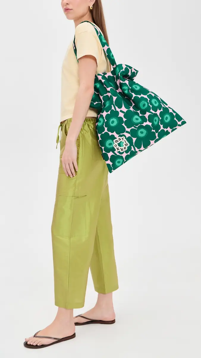Marimekko Metka Mini Unikko Shoulder Bag dark green, pink, green One Size | Thumbnail 3 Marimekko Metka Mini Unikko Shoulder Bag dark green, pink, green One Size | Thumbnail 3