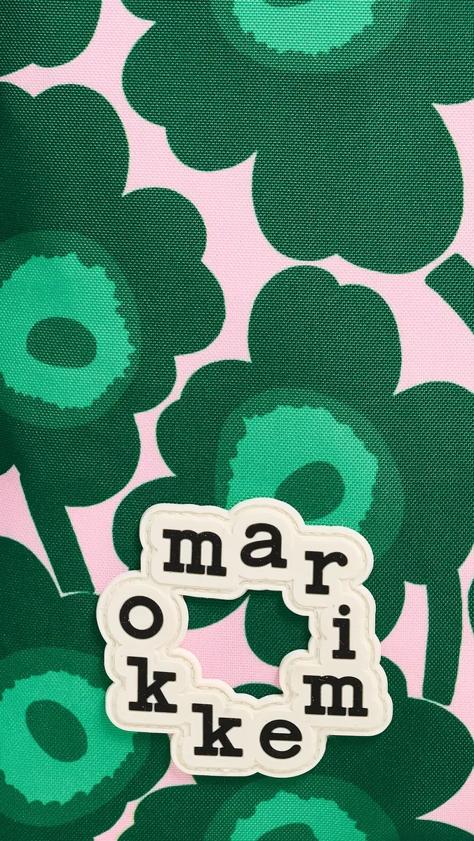 Marimekko Metka Mini Unikko Shoulder Bag dark green, pink, green One Size | Thumbnail 5 Marimekko Metka Mini Unikko Shoulder Bag dark green, pink, green One Size | Thumbnail 5