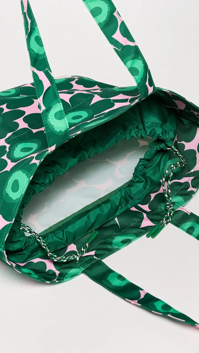 Marimekko Metka Mini Unikko Shoulder Bag dark green, pink, green One Size | Thumbnail 6 Marimekko Metka Mini Unikko Shoulder Bag dark green, pink, green One Size | Thumbnail 6