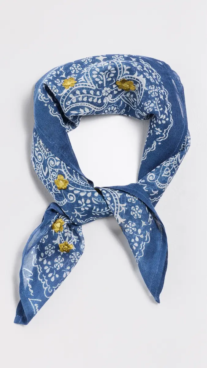 CHAN LUU Embroidered Bandana | Thumbnail 4