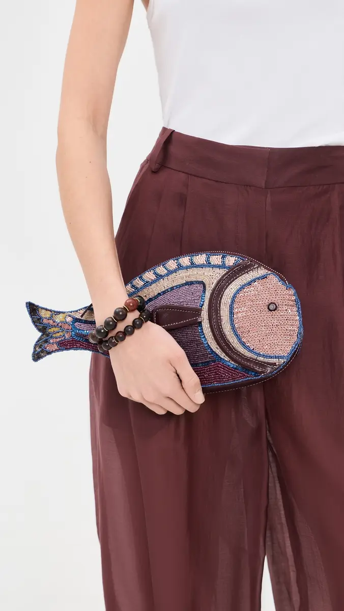 STAUD Pesce Clutch Ultraviolet One Size | Thumbnail 3 STAUD Pesce Clutch Ultraviolet One Size | Thumbnail 3