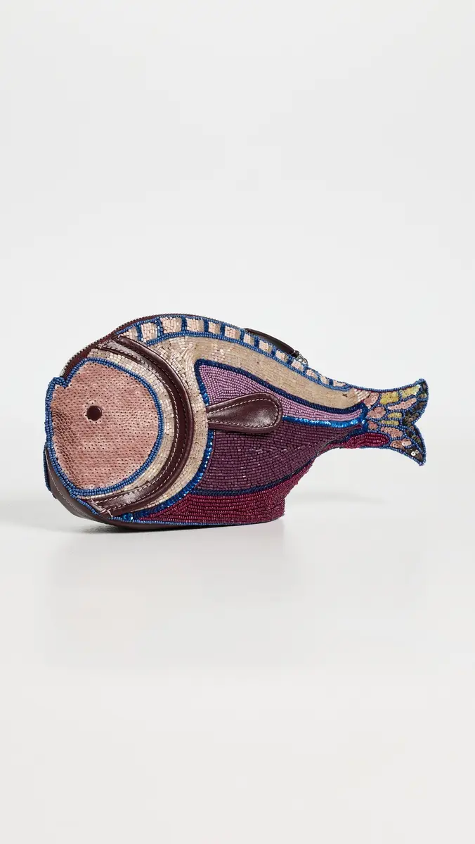 STAUD Pesce Clutch Ultraviolet One Size | Thumbnail 4 STAUD Pesce Clutch Ultraviolet One Size | Thumbnail 4