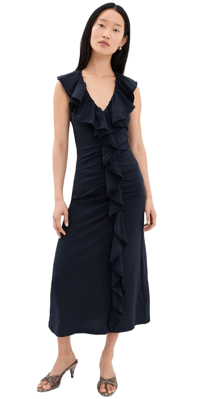 Chiara Cotton Ruffle Dress