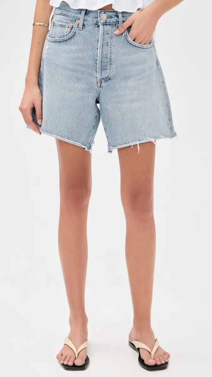 Citizens of Humanity Marlow Long Vintage Shorts | Thumbnail 2