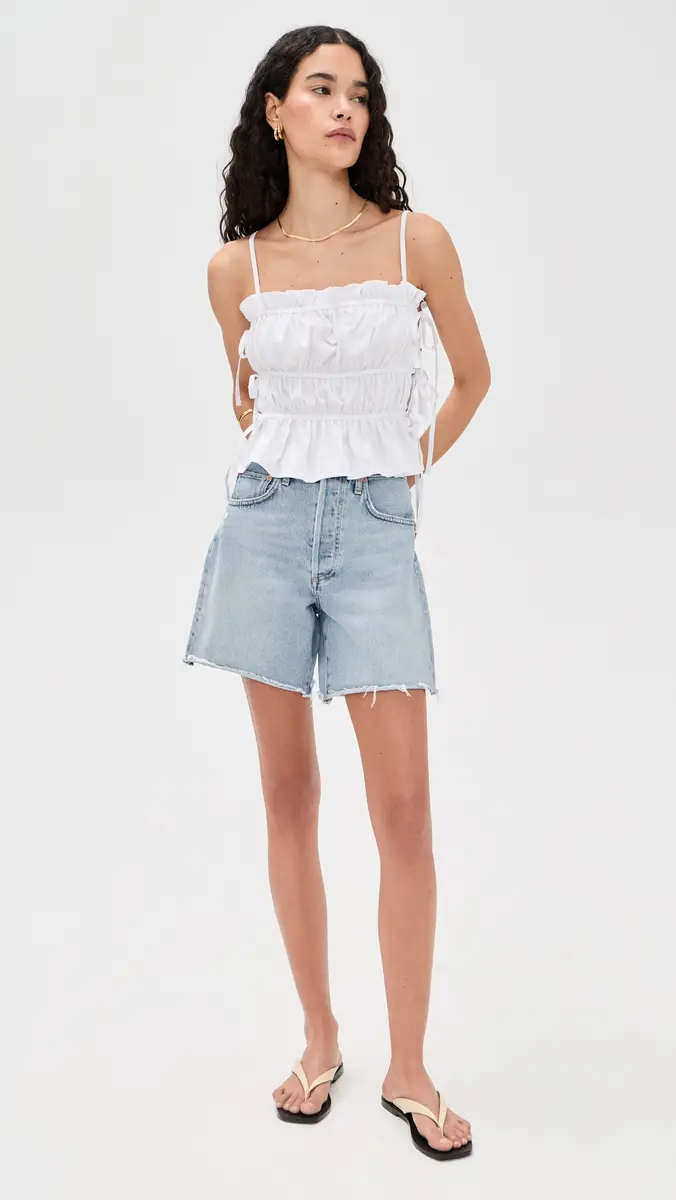 Citizens of Humanity Marlow Long Vintage Shorts | Thumbnail 5