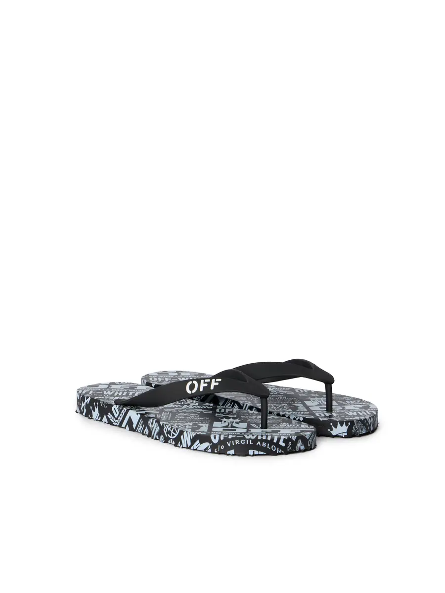 Off-White Off Stamp Flip Flops | Thumbnail 3 Off-White Off Stamp Flip Flops | Thumbnail 3