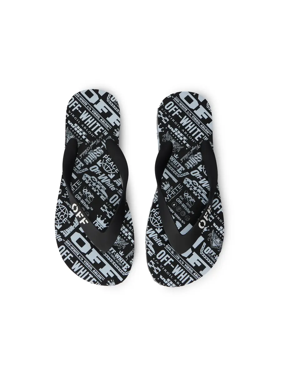 Off-White Off Stamp Flip Flops | Thumbnail 4 Off-White Off Stamp Flip Flops | Thumbnail 4