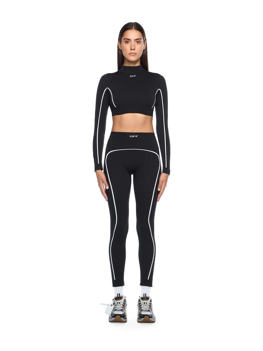 Off-White Off Stamp Seamless Crop Top | Thumbnail 2 Off-White Off Stamp Seamless Crop Top | Thumbnail 2