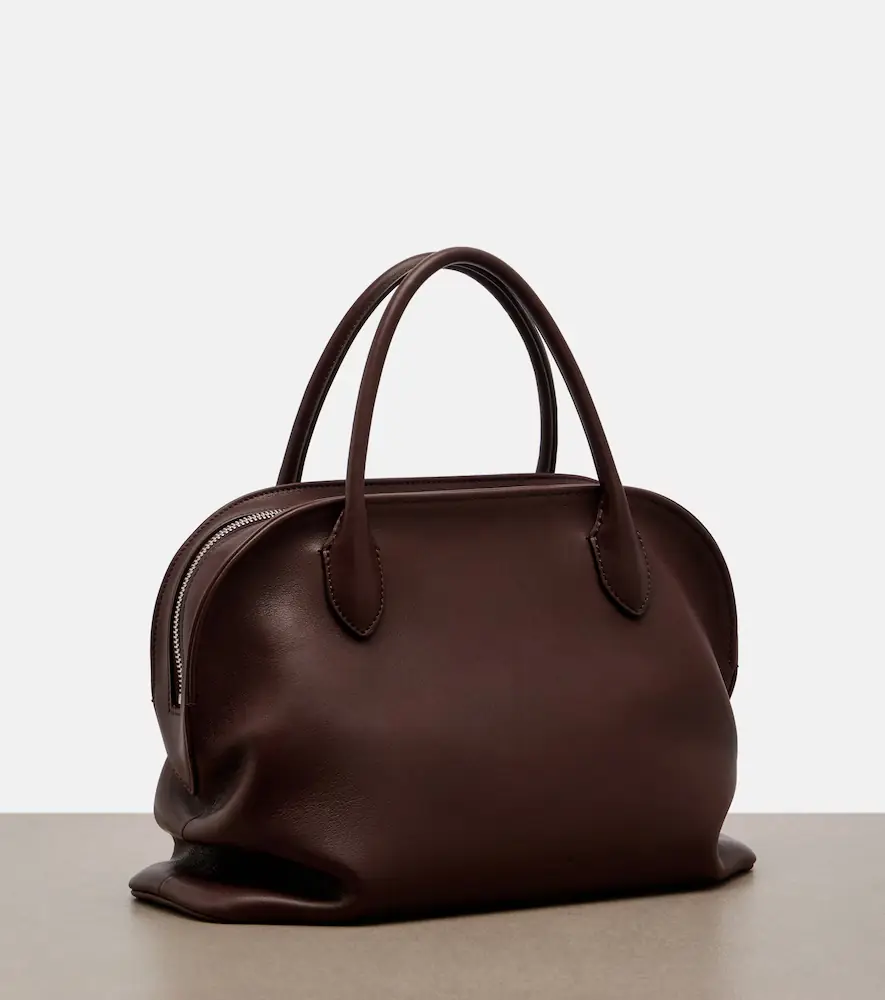 The Row Agnes 12 leather top-handle bag | Thumbnail 2 The Row Agnes 12 leather top-handle bag | Thumbnail 2