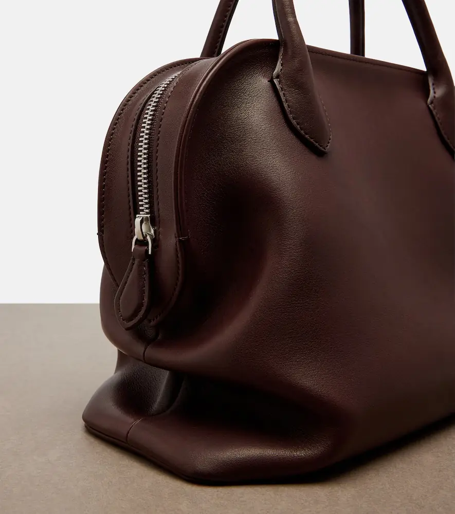 The Row Agnes 12 leather top-handle bag | Thumbnail 3 The Row Agnes 12 leather top-handle bag | Thumbnail 3