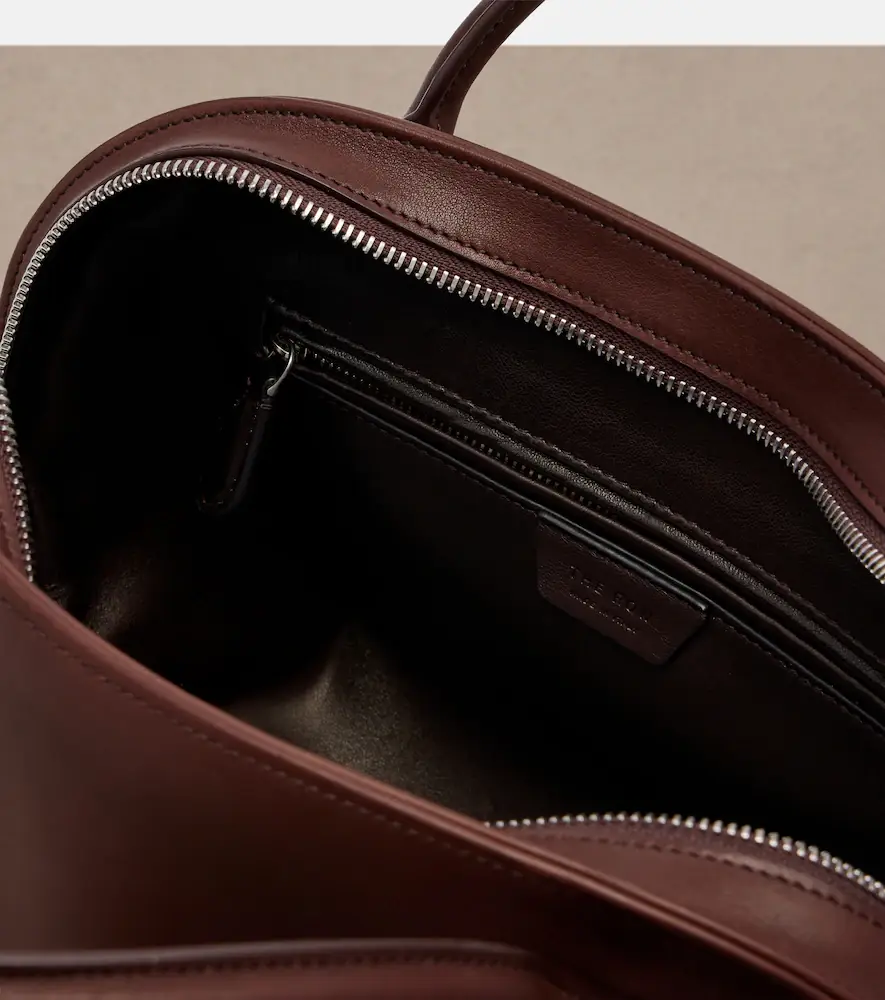 The Row Agnes 12 leather top-handle bag | Thumbnail 4 The Row Agnes 12 leather top-handle bag | Thumbnail 4