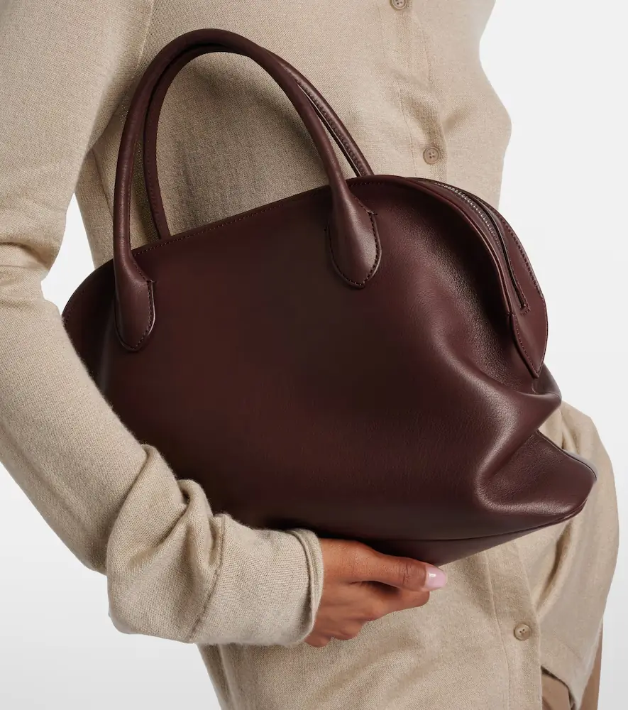 The Row Agnes 12 leather top-handle bag | Thumbnail 5 The Row Agnes 12 leather top-handle bag | Thumbnail 5