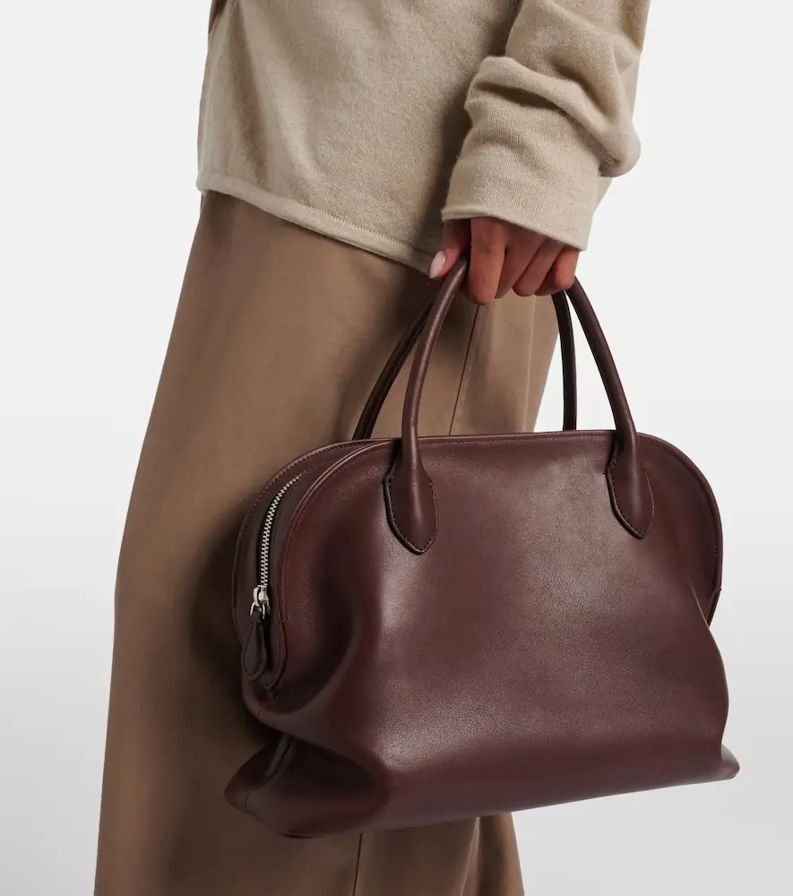 The Row Agnes 12 leather top-handle bag | Thumbnail 6 The Row Agnes 12 leather top-handle bag | Thumbnail 6