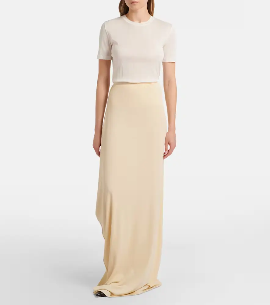 The Row Dione draped maxi skirt | Thumbnail 4 The Row Dione draped maxi skirt | Thumbnail 4