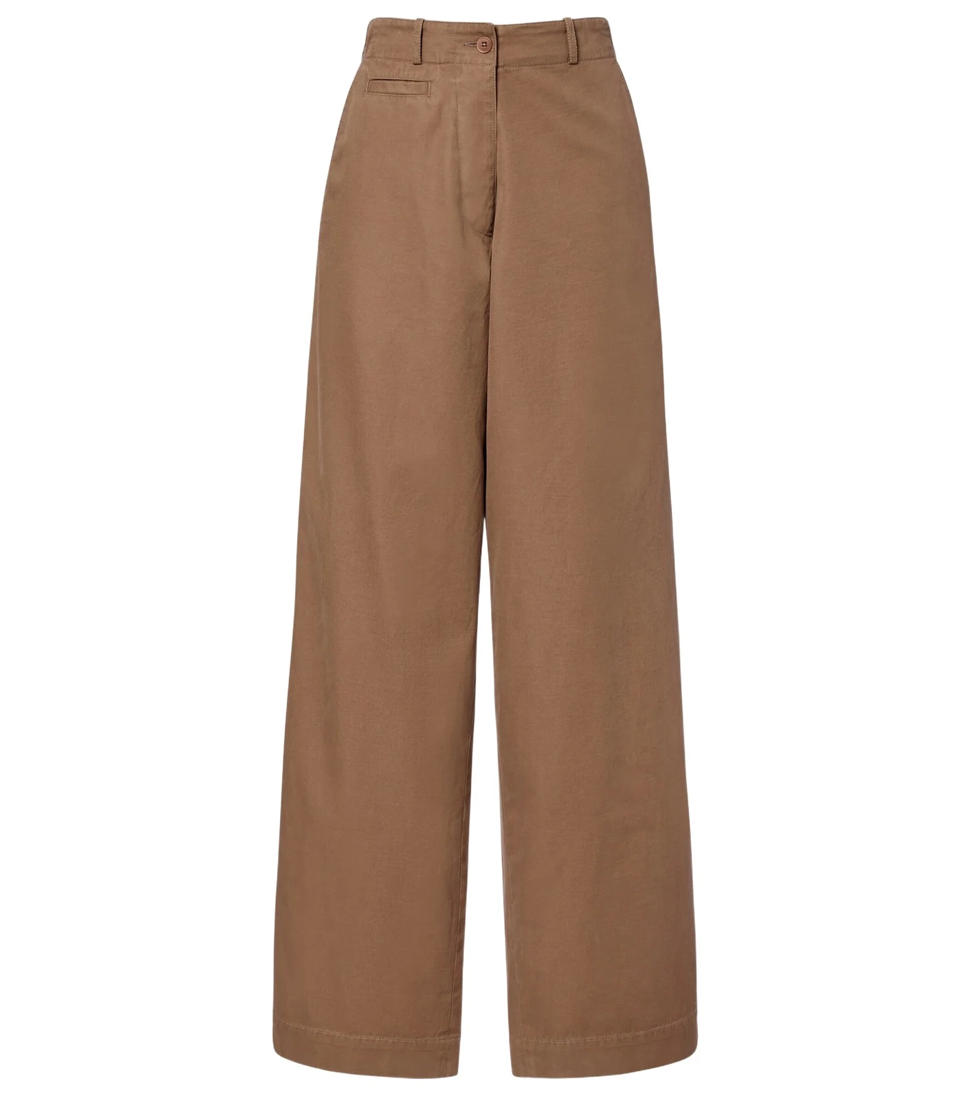 Fadry cotton-blend gabardine wide-leg pants Fadry cotton-blend gabardine wide-leg pants
