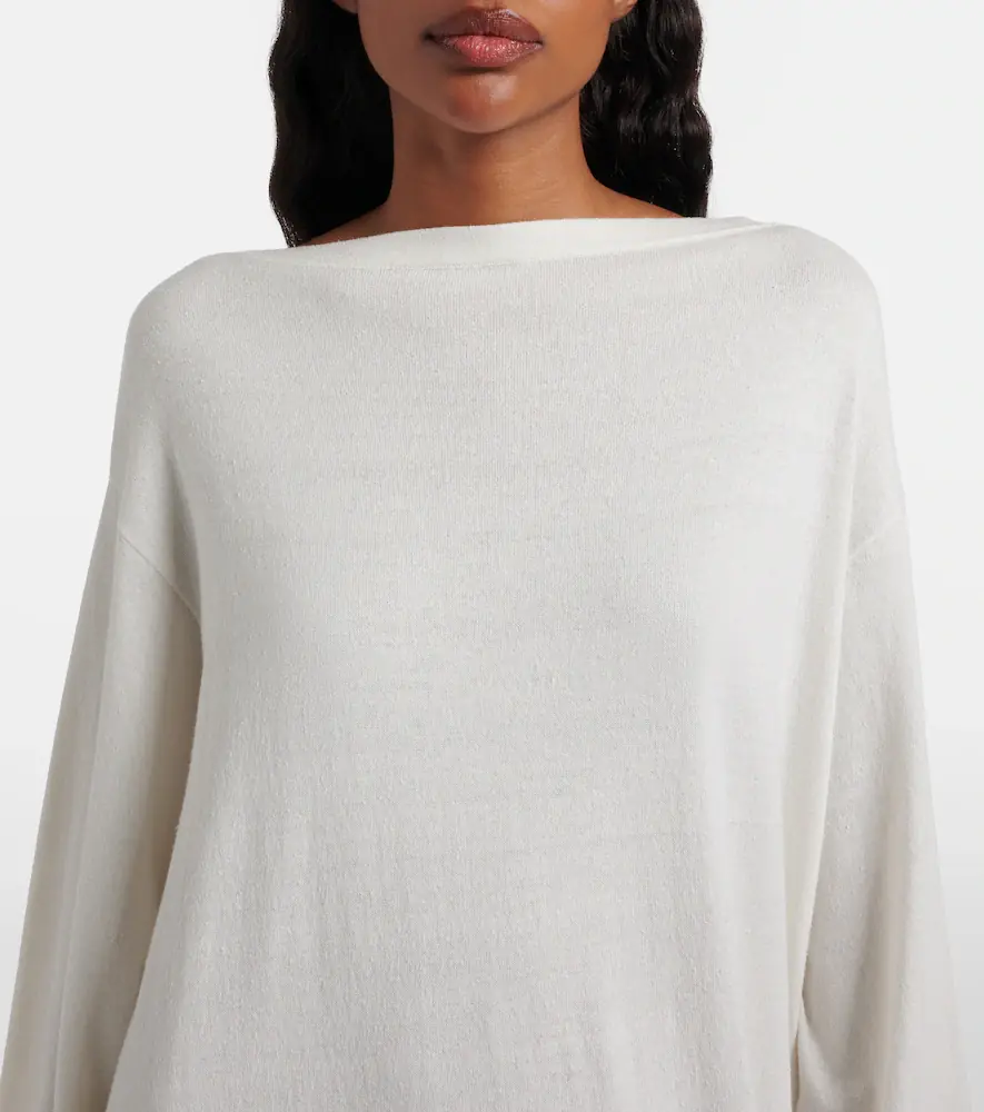 The Row Odet cotton and silk jersey maxi dress | Thumbnail 2