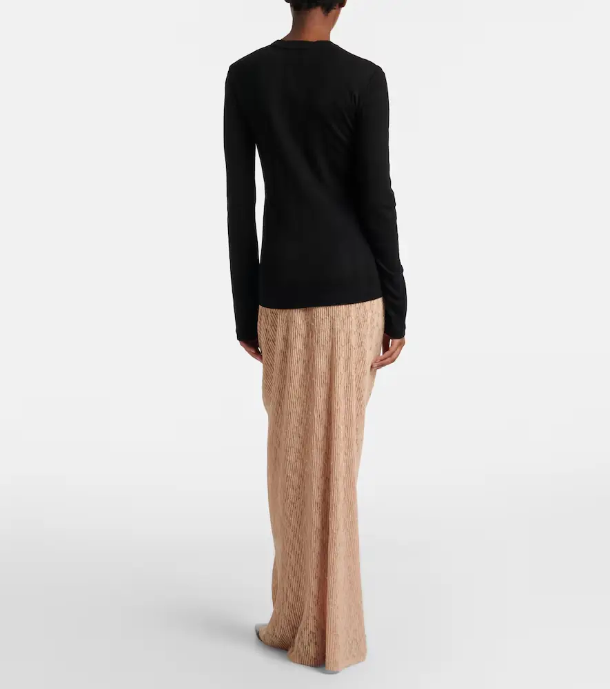 The Row Bandi ribbed-knit maxi skirt | Thumbnail 2 The Row Bandi ribbed-knit maxi skirt | Thumbnail 2