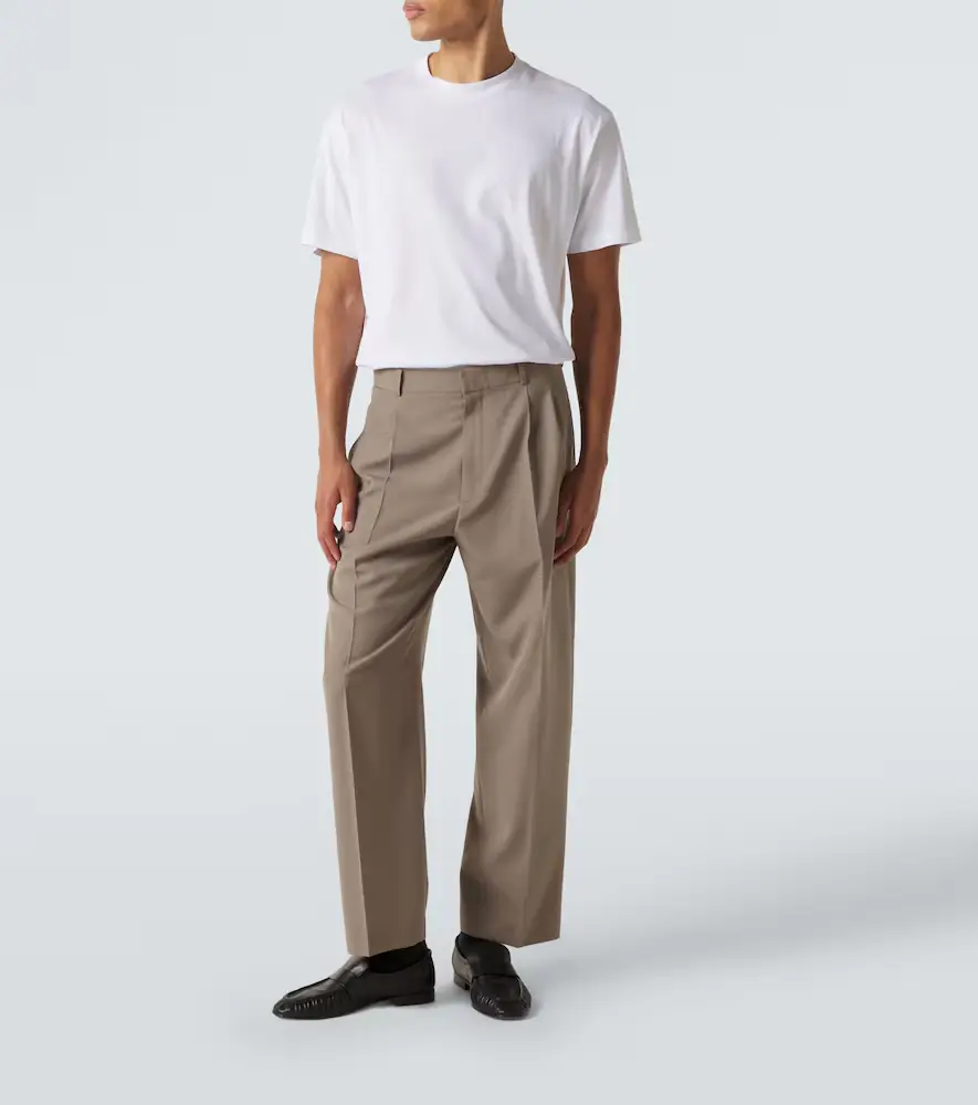 The Row Tarek wool straight pants | Thumbnail 2 The Row Tarek wool straight pants | Thumbnail 2