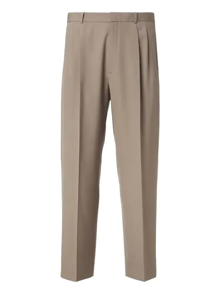 Tarek wool straight pants Tarek wool straight pants