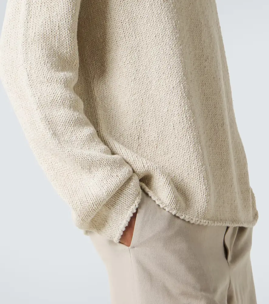 The Row Clarkin cotton and linen sweater | Thumbnail 4