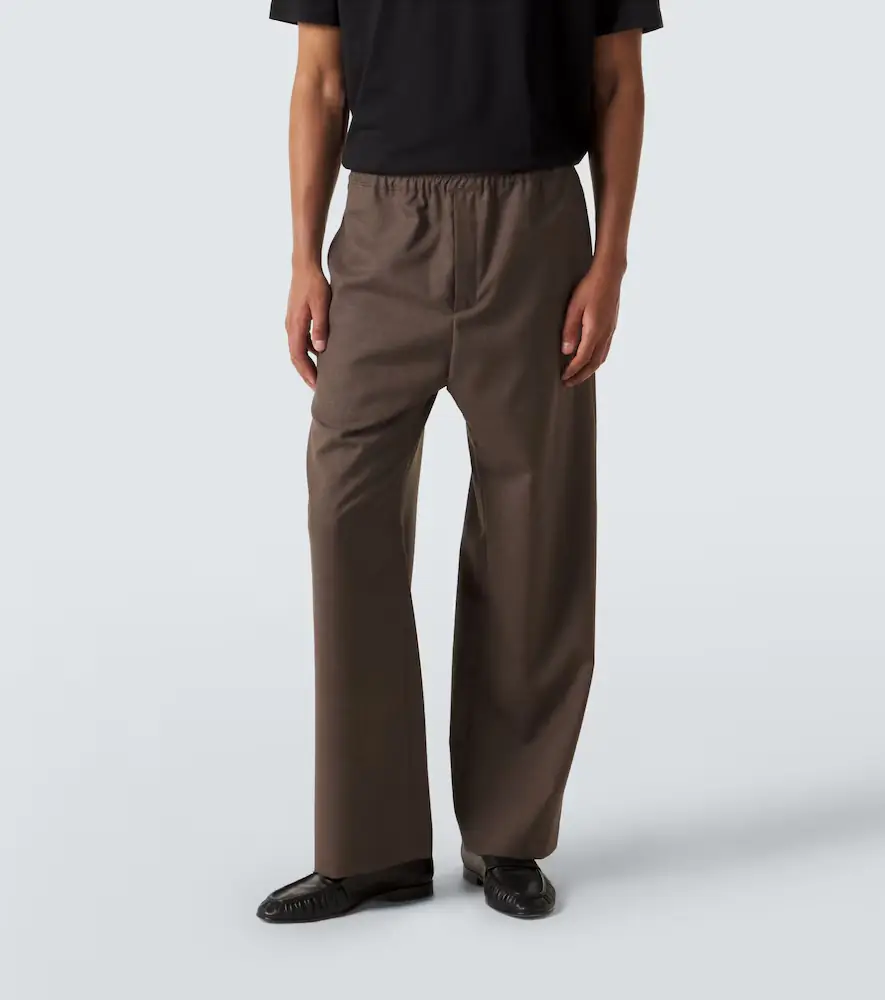 The Row Ari wool wide-leg pants | Thumbnail 3 The Row Ari wool wide-leg pants | Thumbnail 3