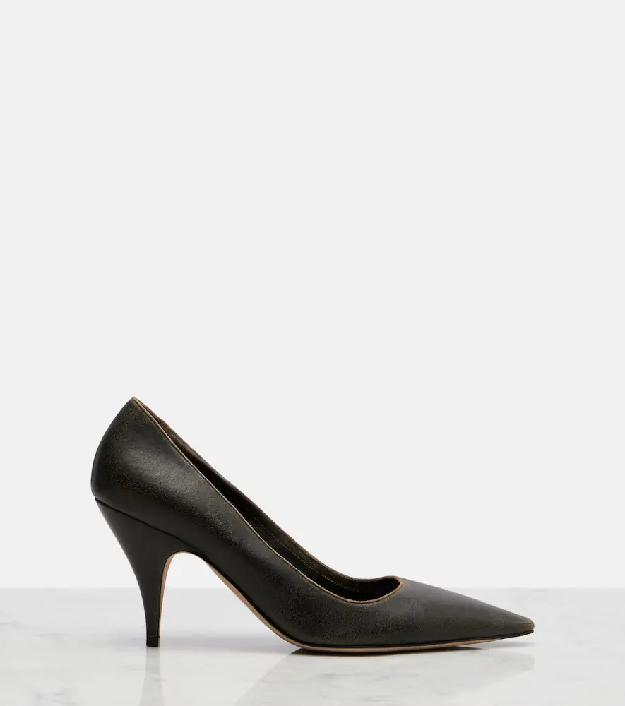 The Row Liisa Three leather pumps | Thumbnail 2 The Row Liisa Three leather pumps | Thumbnail 2