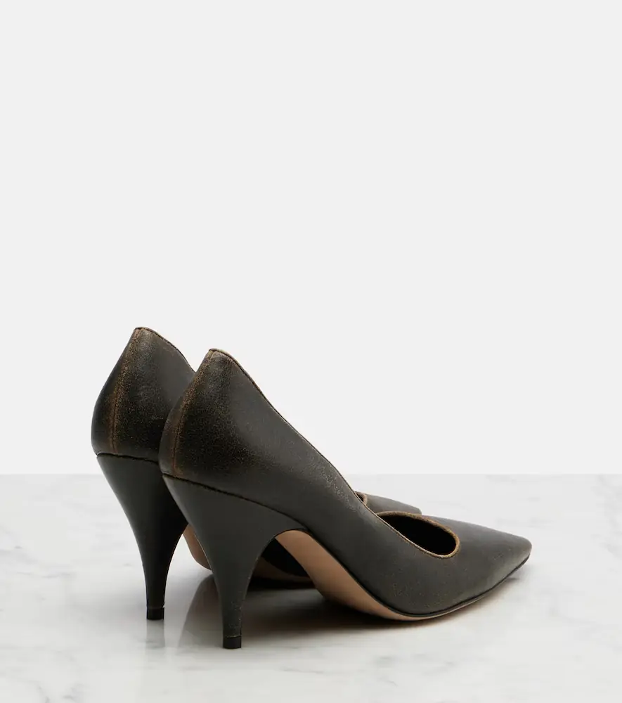 The Row Liisa Three leather pumps | Thumbnail 4 The Row Liisa Three leather pumps | Thumbnail 4