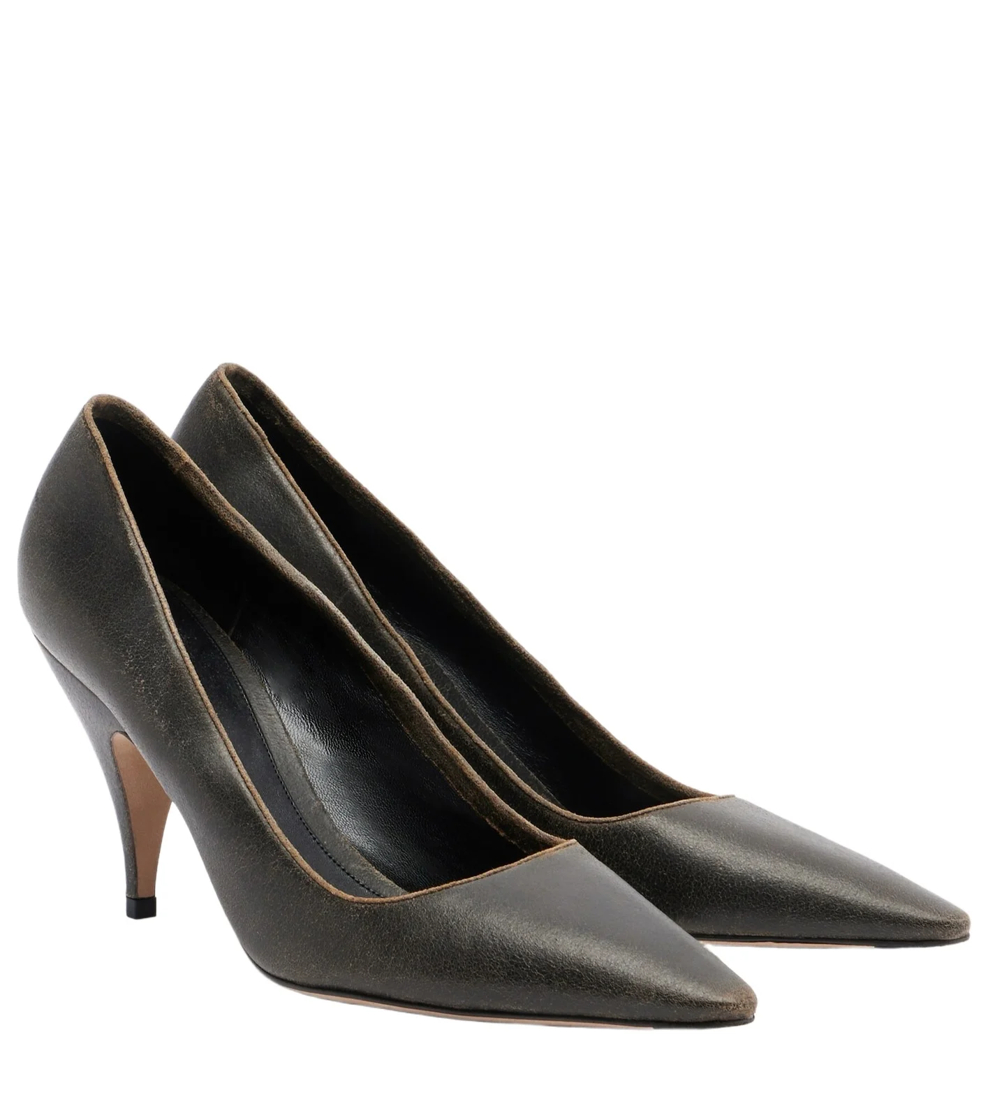 Liisa Three leather pumps