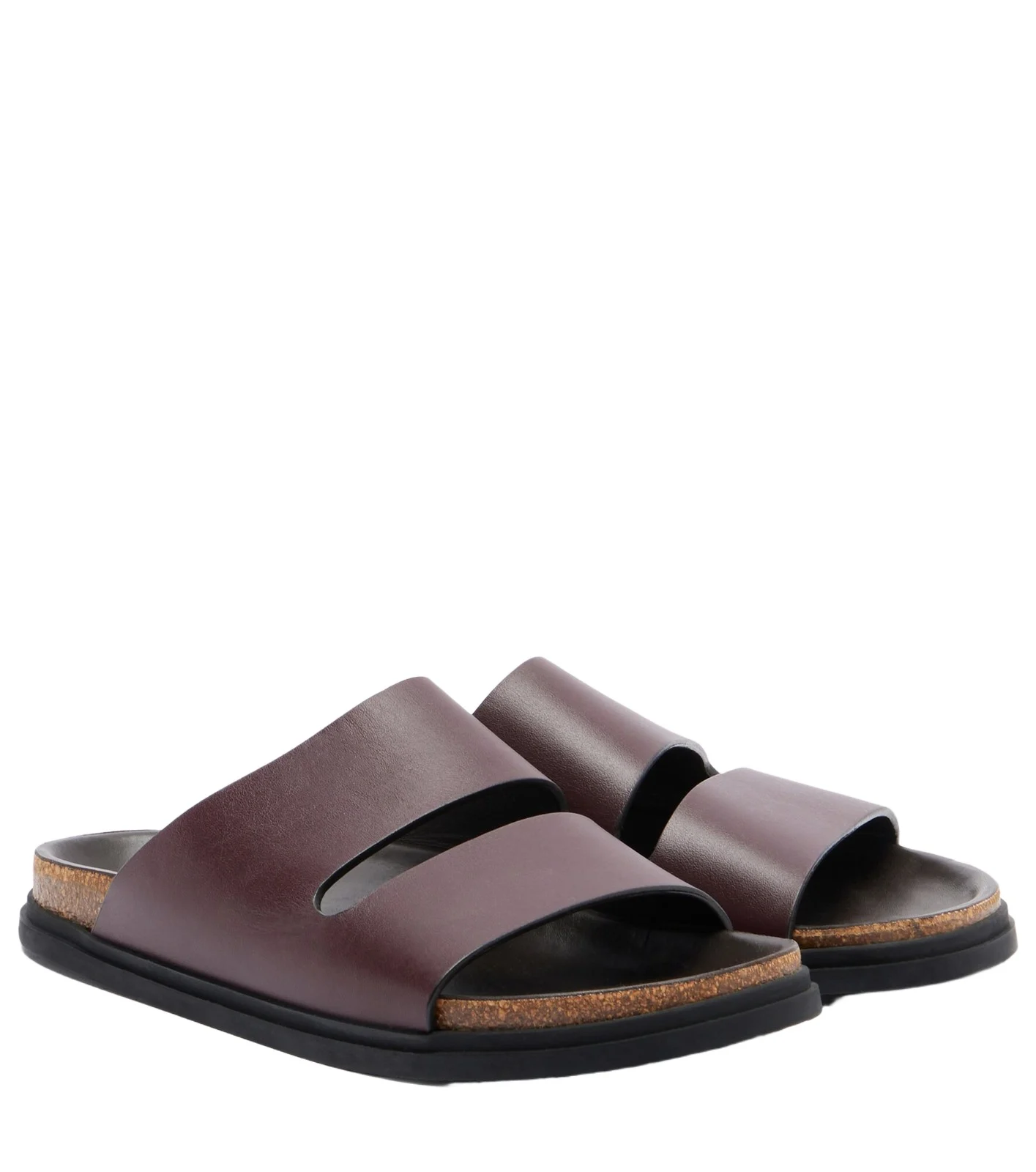 Band leather slides