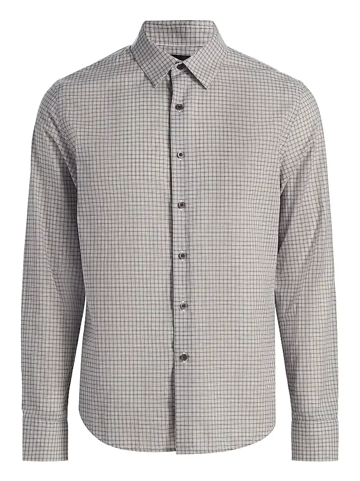 Men's Condor Plaid Cotton Shirt Men's Condor Plaid Cotton Shirt