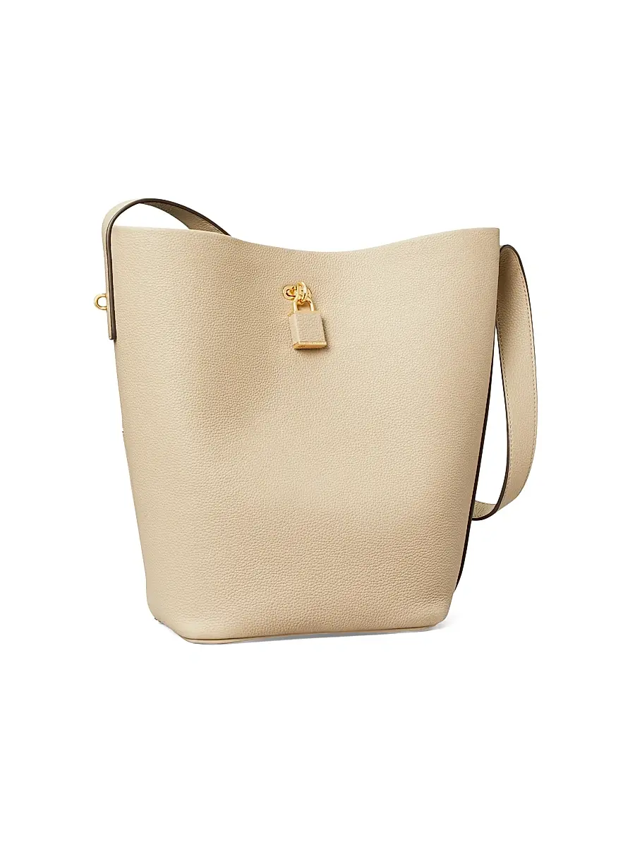 Tory Burch Women's Lock Slim Bucket Bag | Thumbnail 4
