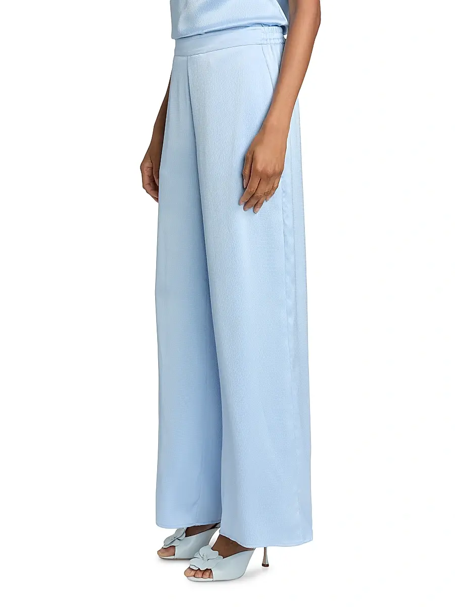 Generation Love Women's Kelela Hammered Satin Pants | Thumbnail 4
