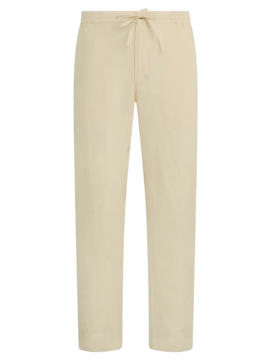 Joe's Jeans Men's Linen Drawstring Straight-Leg Pants - Summer Sand - Size XXL | Image 1 Joe's Jeans Men's Linen Drawstring Straight-Leg Pants - Summer Sand - Size XXL | Image 1