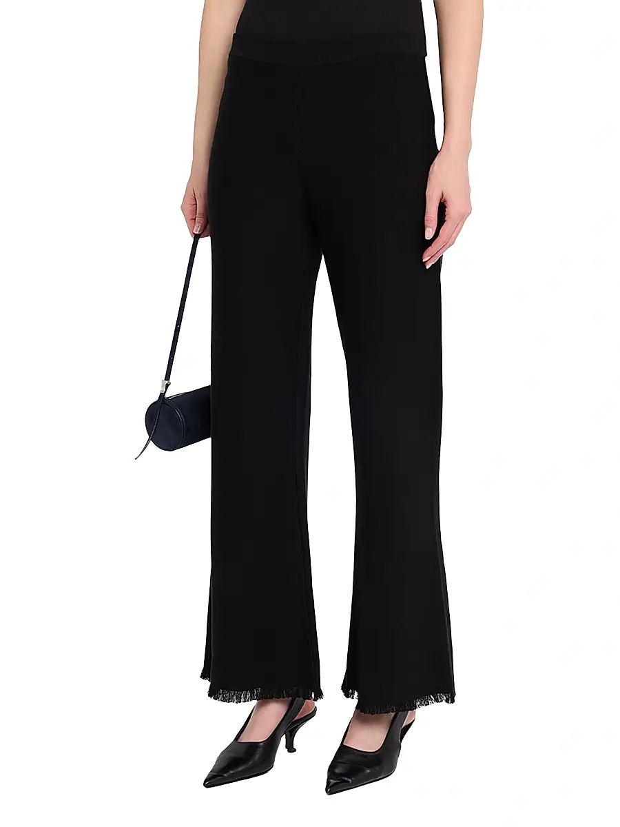 Kobi Halperin Women's Valley Knit Flare Trousers | Thumbnail 3 Kobi Halperin Women's Valley Knit Flare Trousers | Thumbnail 3