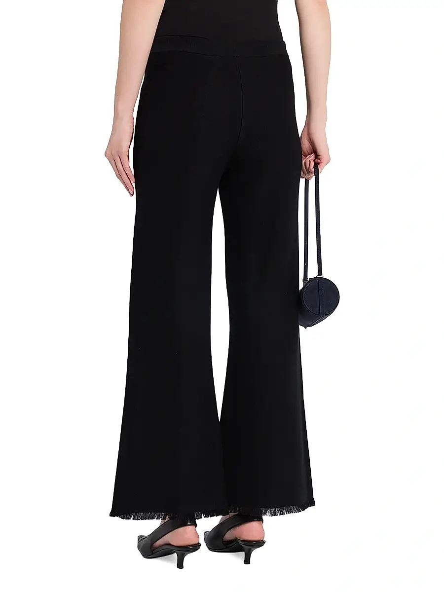 Kobi Halperin Women's Valley Knit Flare Trousers | Thumbnail 4 Kobi Halperin Women's Valley Knit Flare Trousers | Thumbnail 4