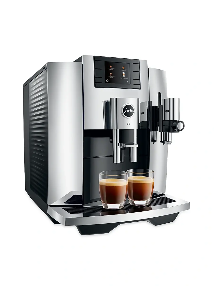 Jura E8 Coffee Maker - Chrome | Image 1 Jura E8 Coffee Maker - Chrome | Image 1