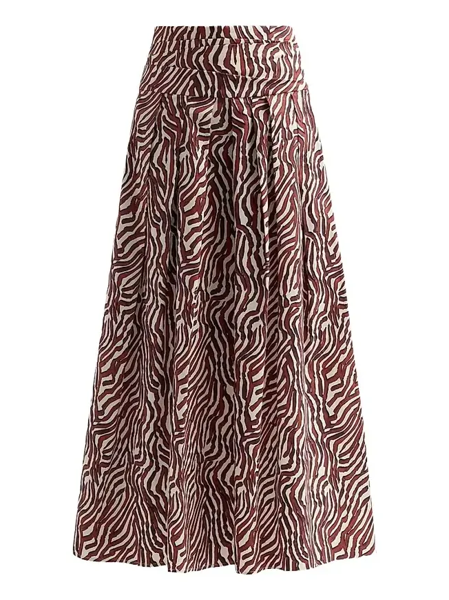 Women's Nessa Poplin Maxi Skirt