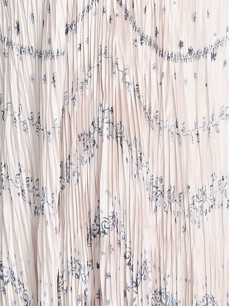 Alberta Ferretti Women's Printed Satin Halterneck Maxi Dress | Thumbnail 7 Alberta Ferretti Women's Printed Satin Halterneck Maxi Dress | Thumbnail 7