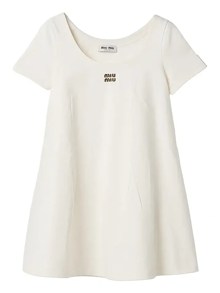 Miu Miu Women's Jersey Mini-Dress