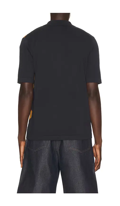 Fred Perry Argyle Button Knitted Shirt | Thumbnail 7 Fred Perry Argyle Button Knitted Shirt | Thumbnail 7