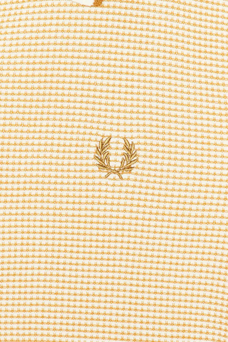 Fred Perry Tonic Waffle Knitted Polo | Thumbnail 5 Fred Perry Tonic Waffle Knitted Polo | Thumbnail 5
